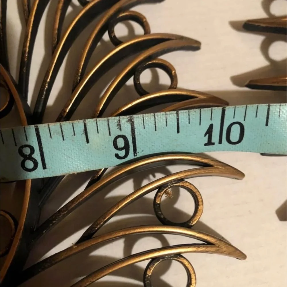 Elegant Gold Sunburst Wall Decor Set